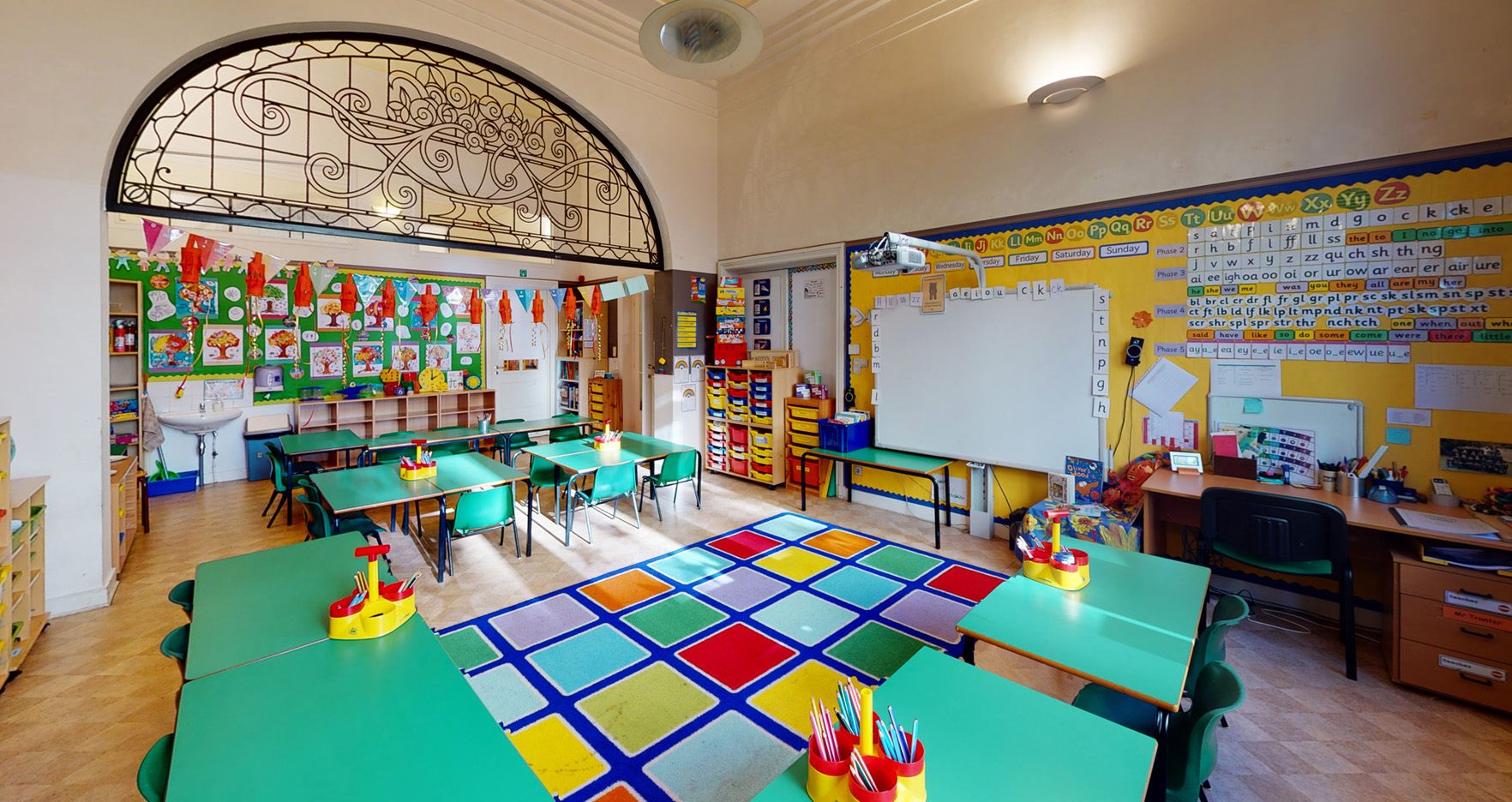 British International School of Brussels classroom