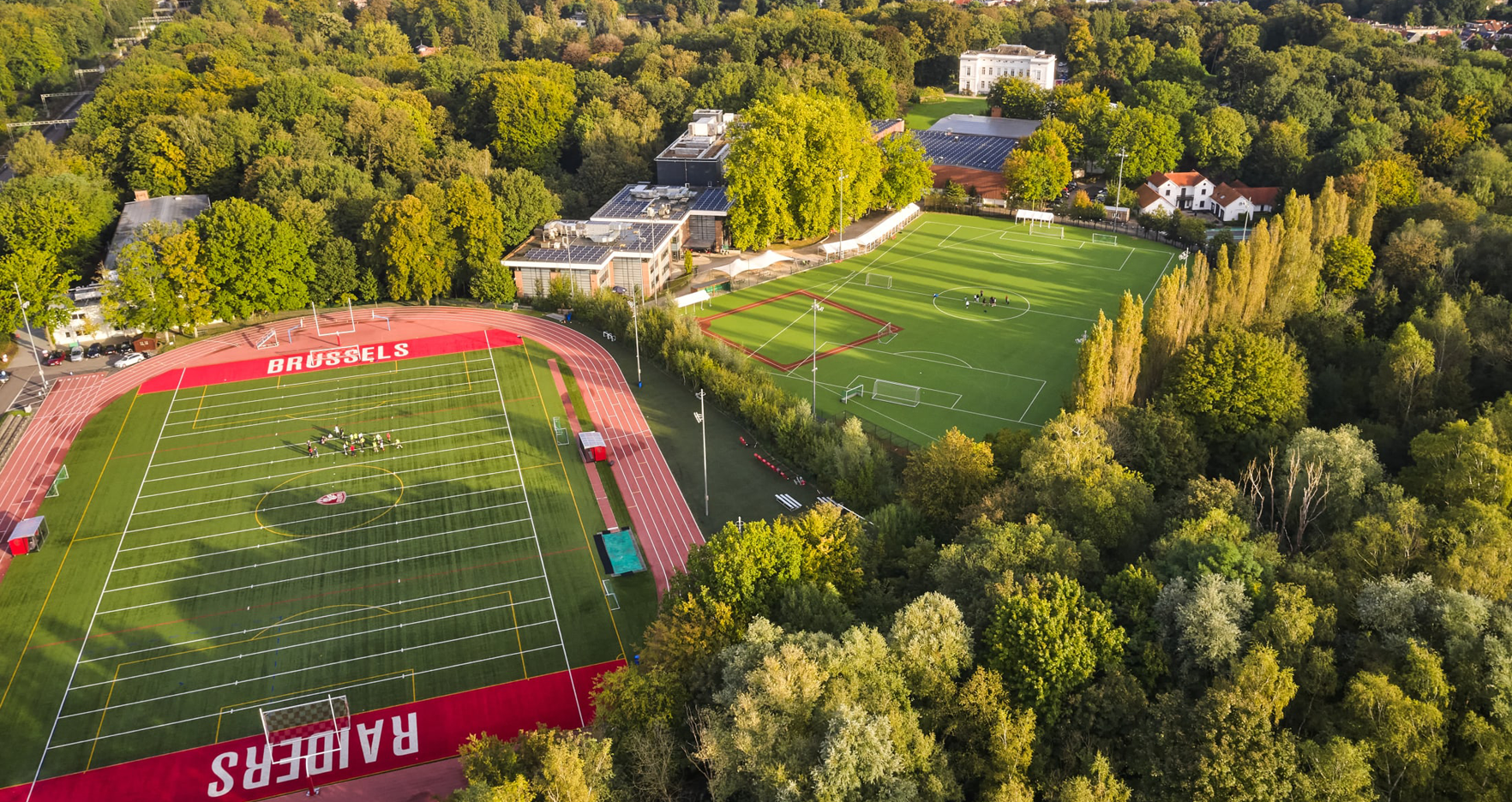 International School Brussels sport fields