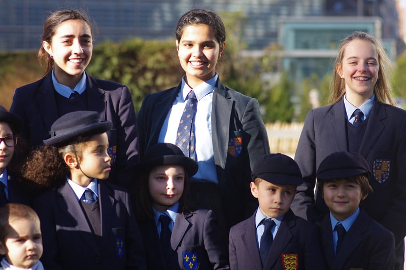 School uniform BICS school Brussels